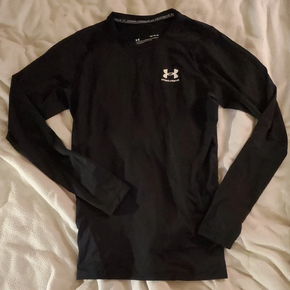Under Armour Heatgear Long Sleeve Compression Base Black Men's Medium NWOT - Picture 1 of 4